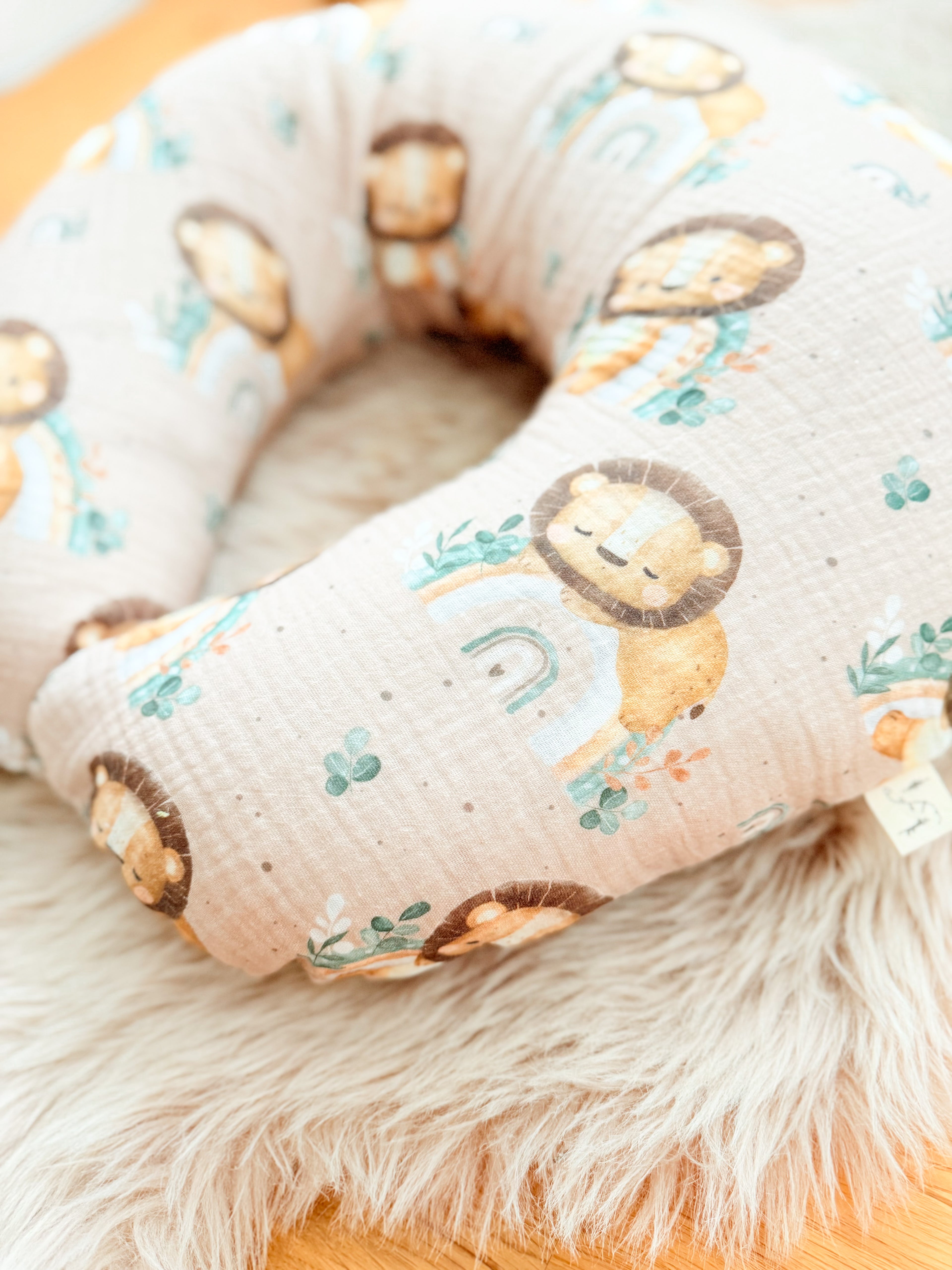 Hirseschalen Stillkissen