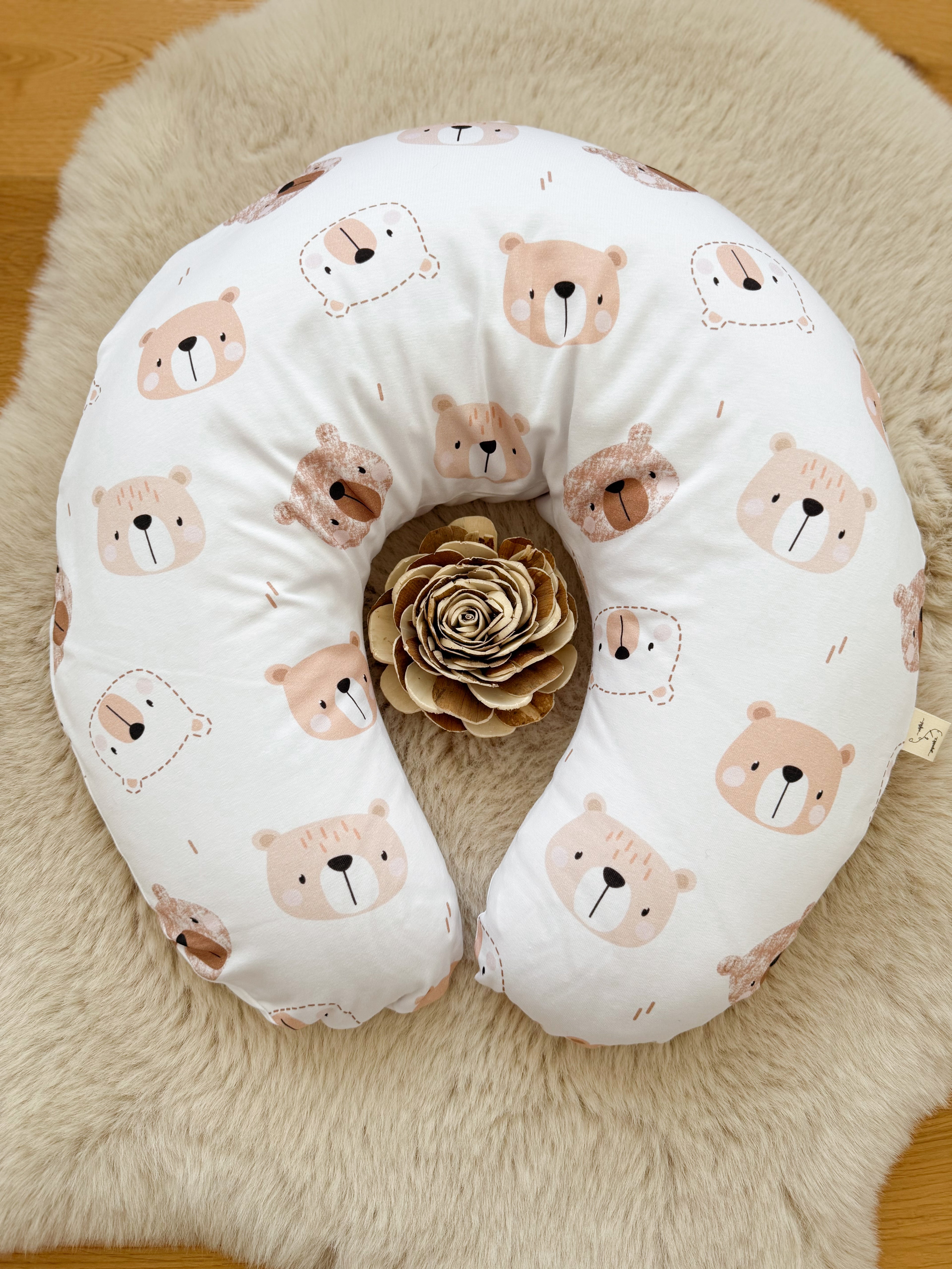 Hirseschalen Stillkissen