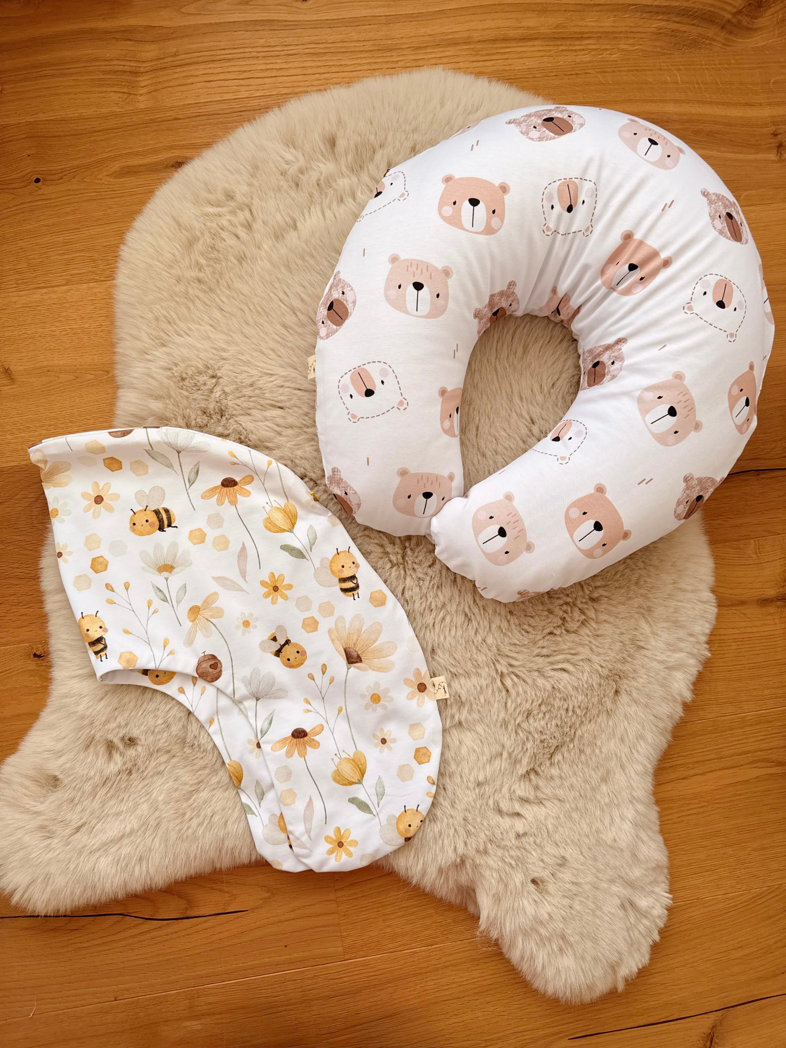 Wechselbezug Hirseschalen Stillkissen