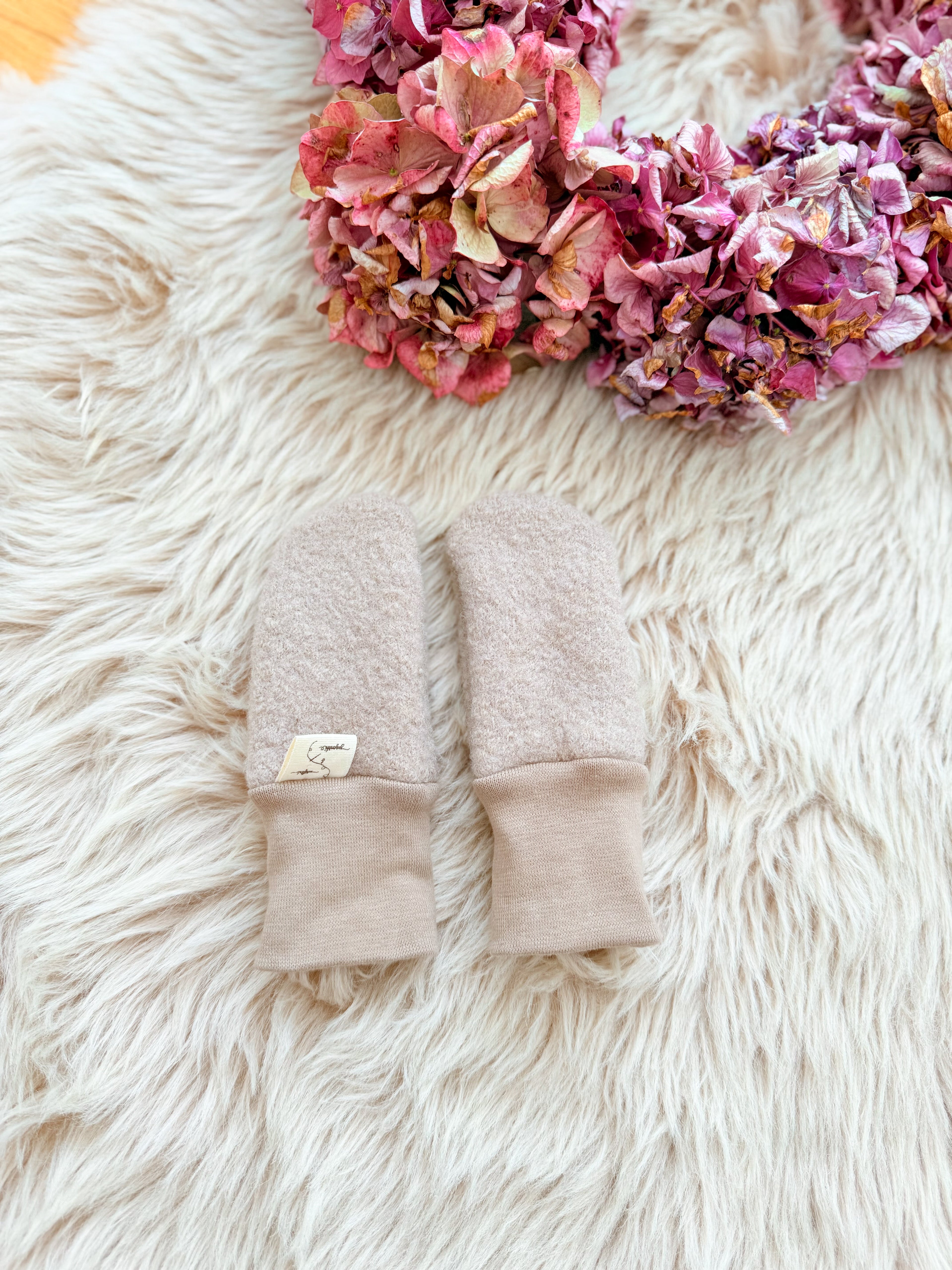 Baby Walkhandschuhe gefüttert