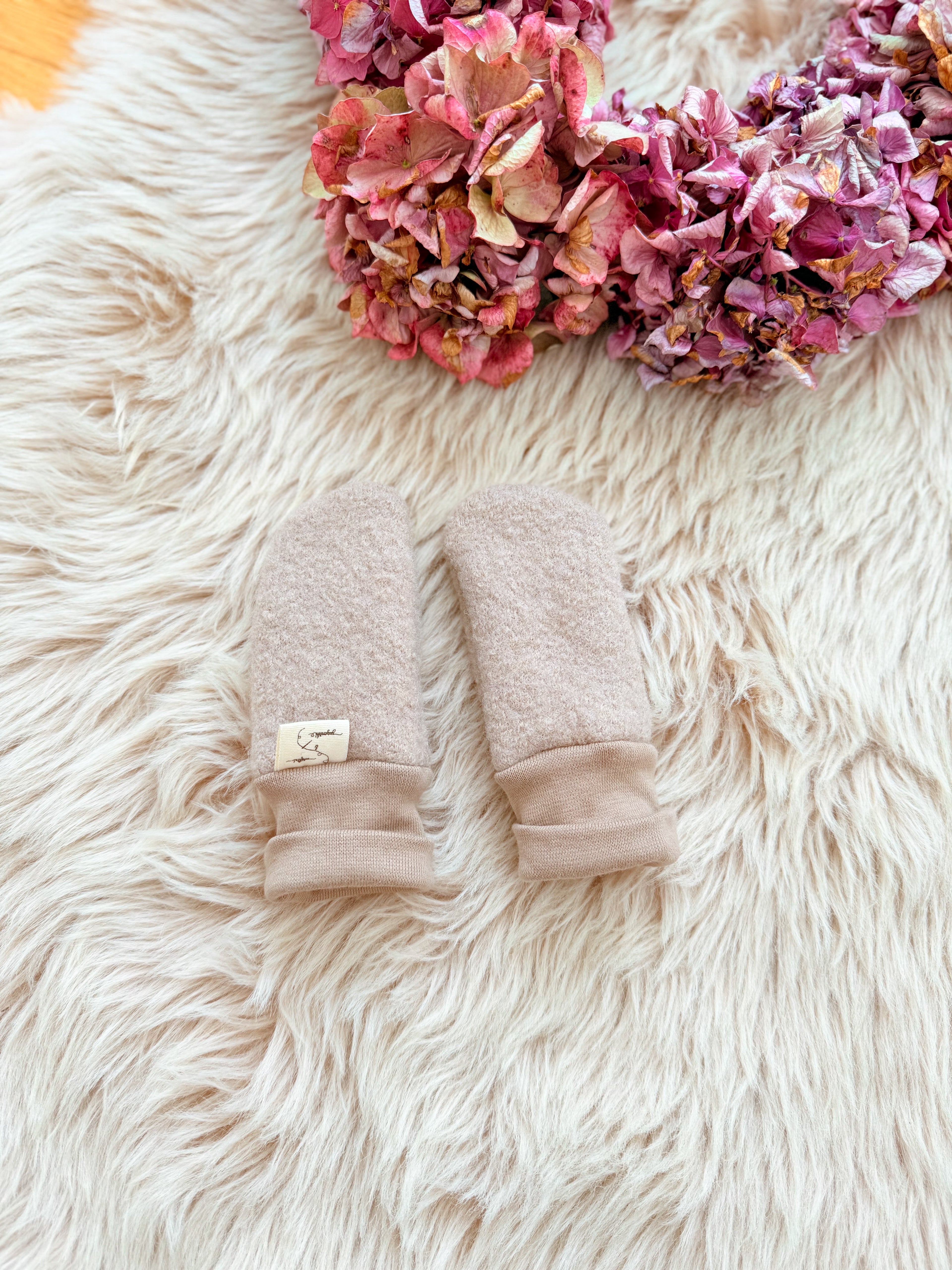 Baby Walkhandschuhe gefüttert