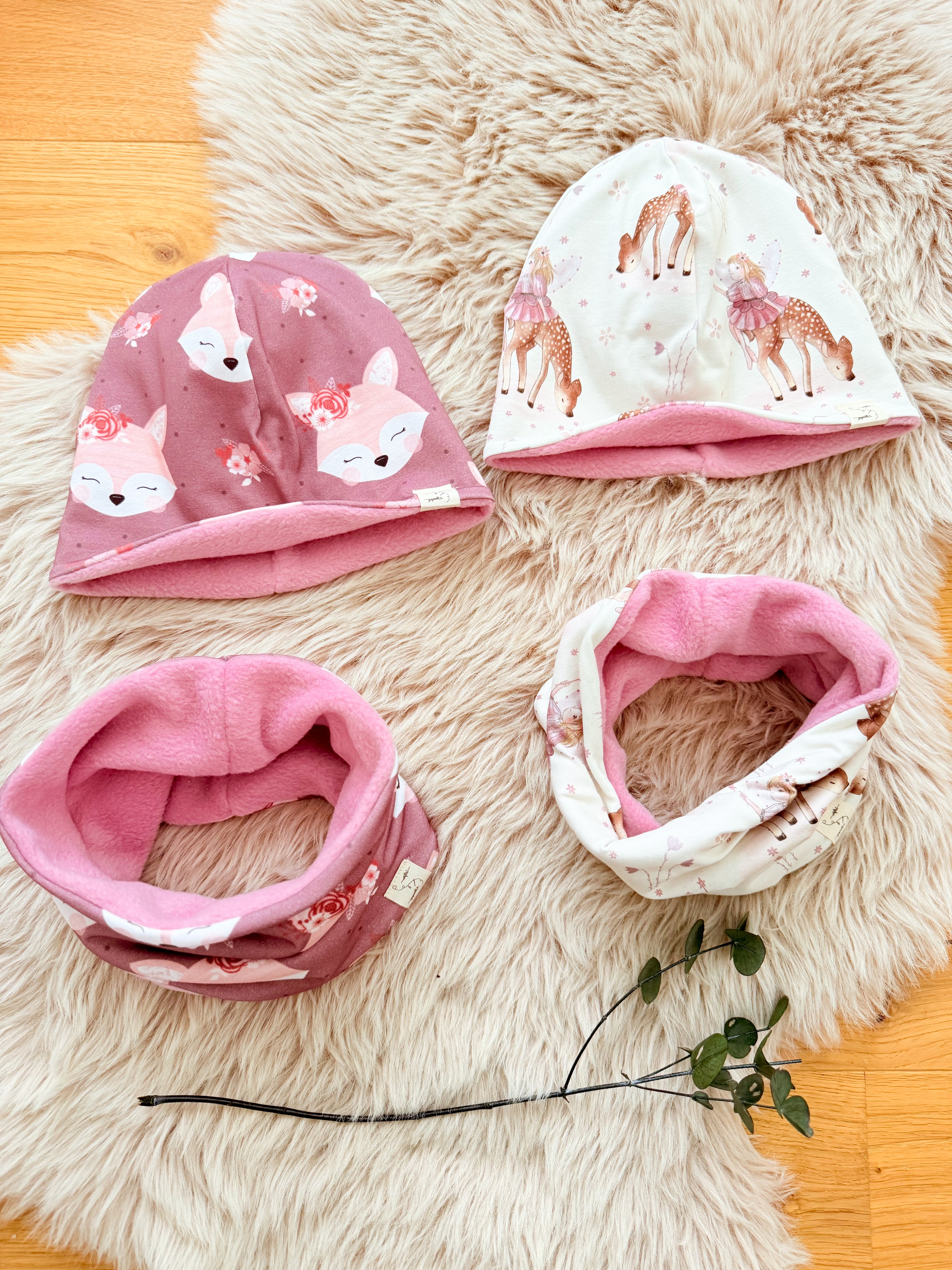 Winter Baby- Kinderset Beanie & Loop