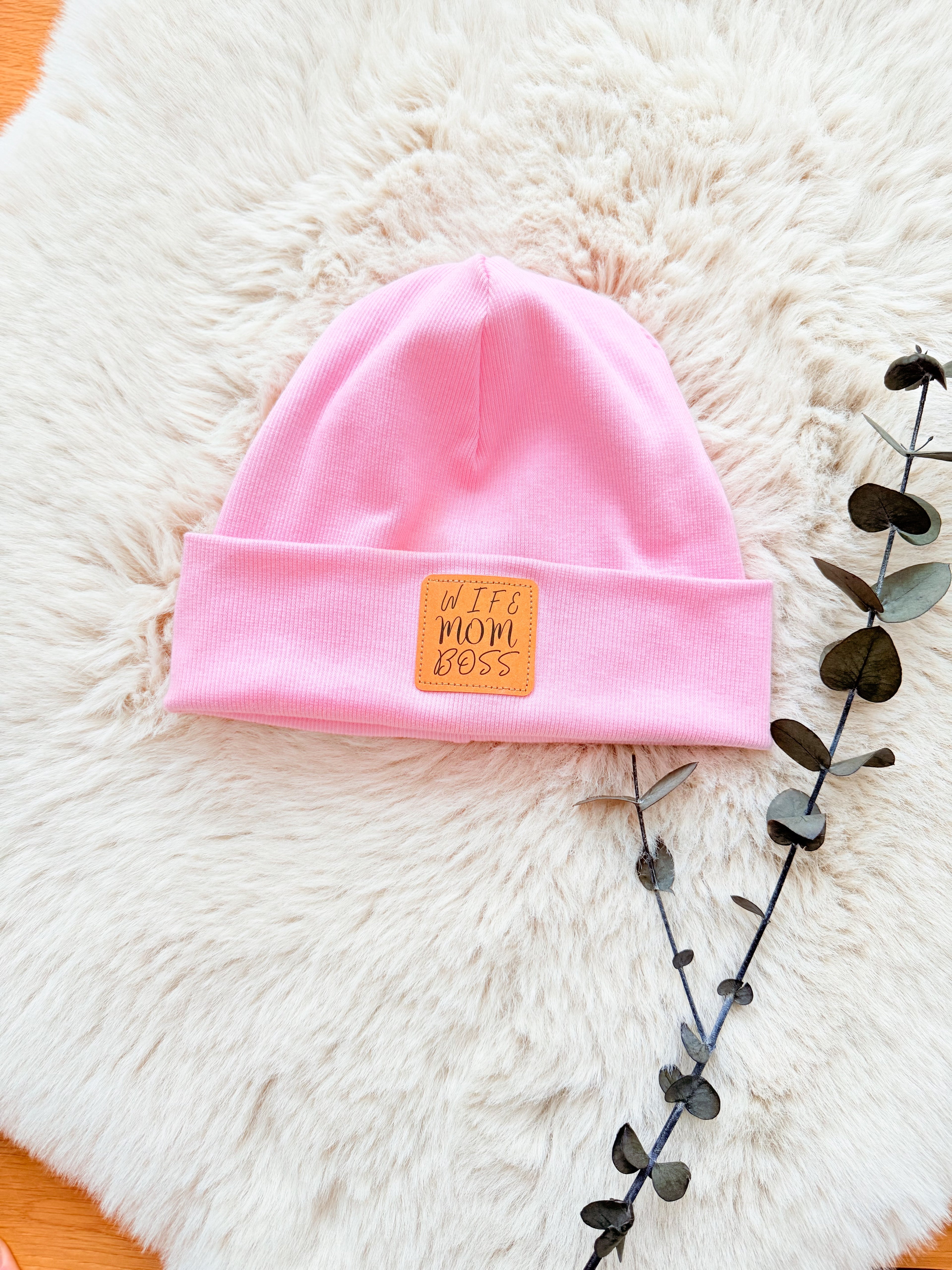 Beanie mit Statement