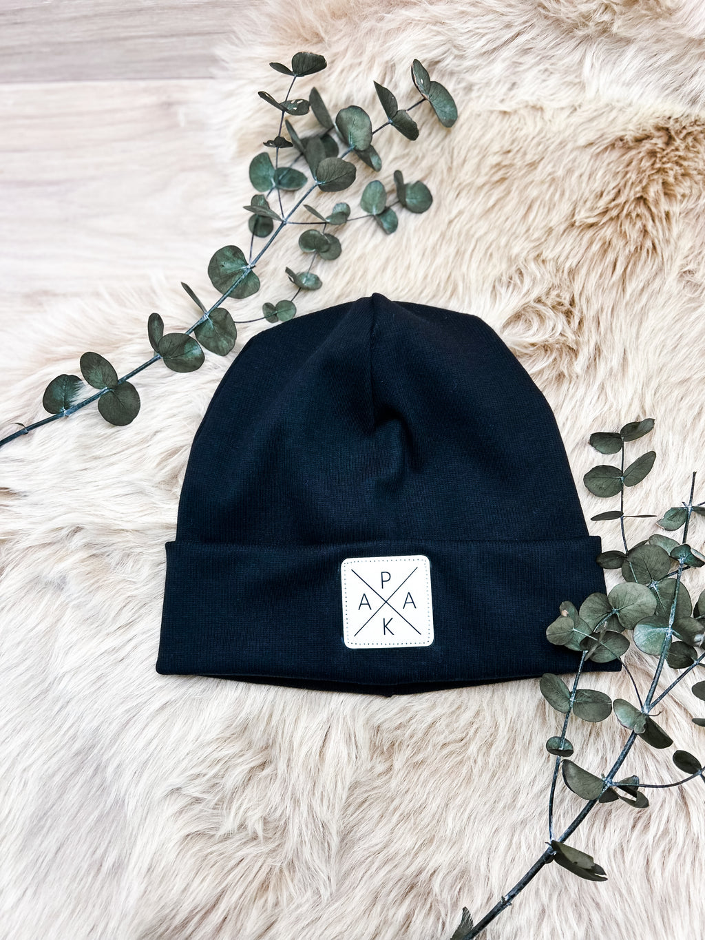 Beanie mit Statement