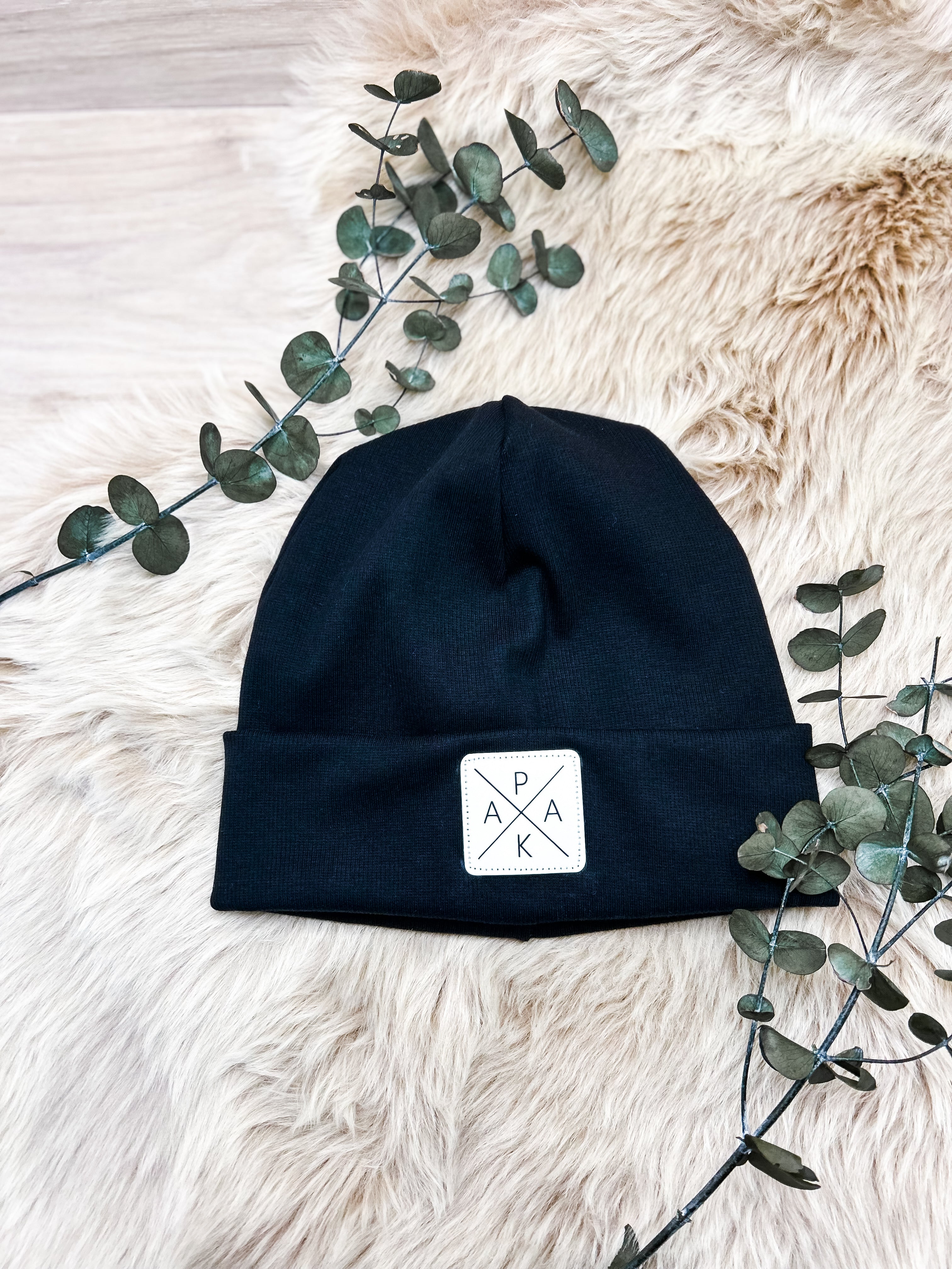 Beanie mit Statement