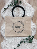 „MOM“ Bag, Einkaufstasche aus Jute