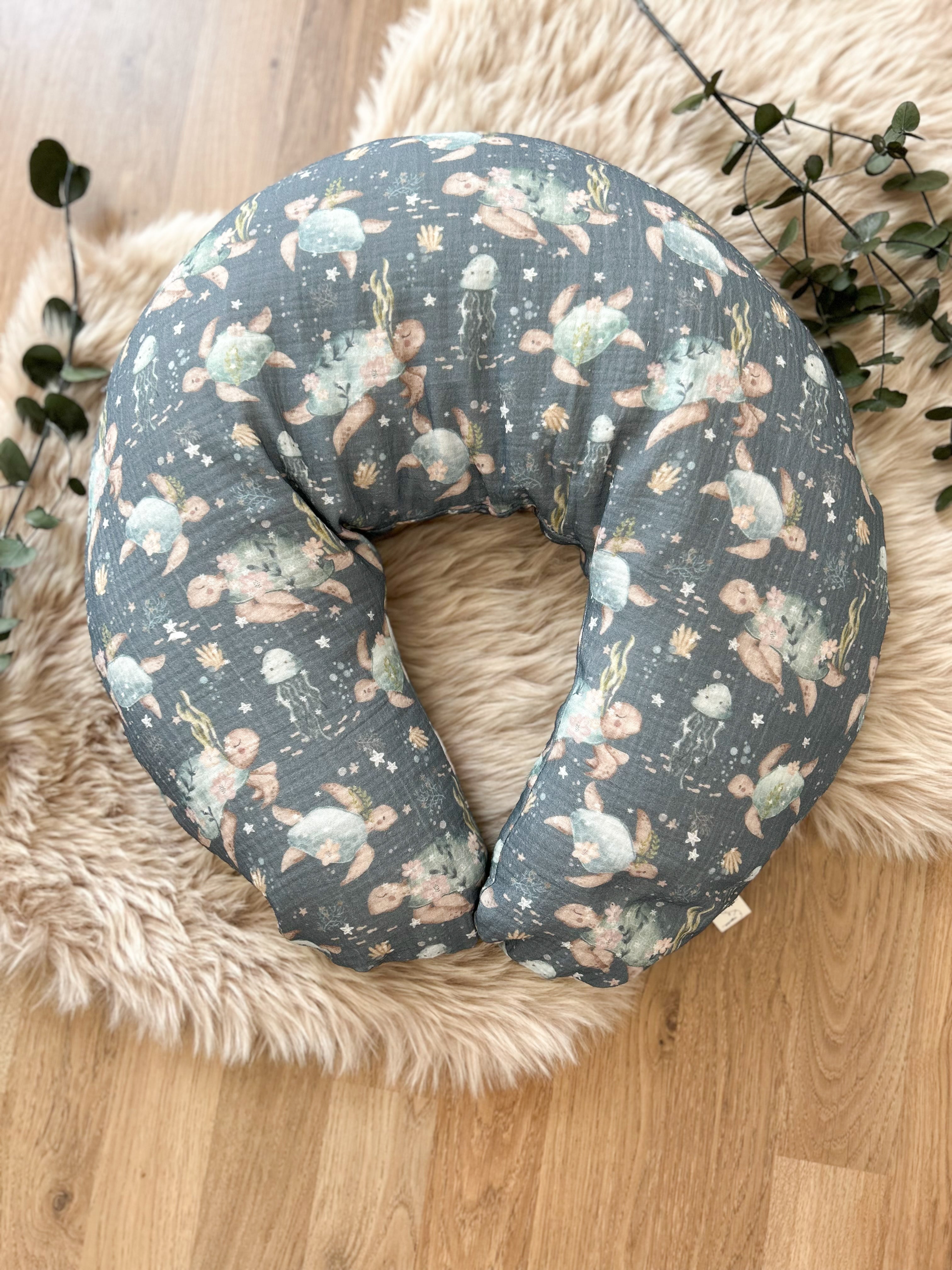 Hirseschalen Stillkissen